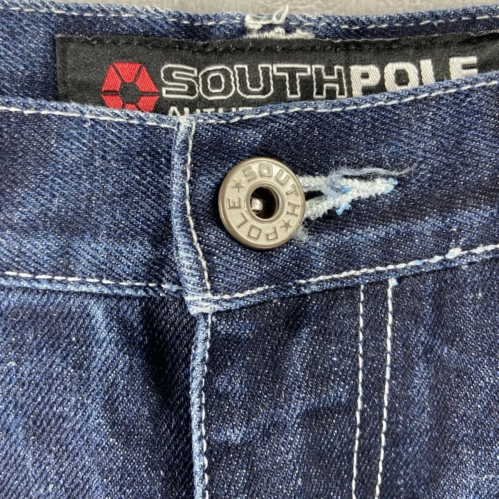 Southpole Jeans men's 28x30 Baggy Loose Fit Relaxed Carpenter Denim Hip Hop Y2K